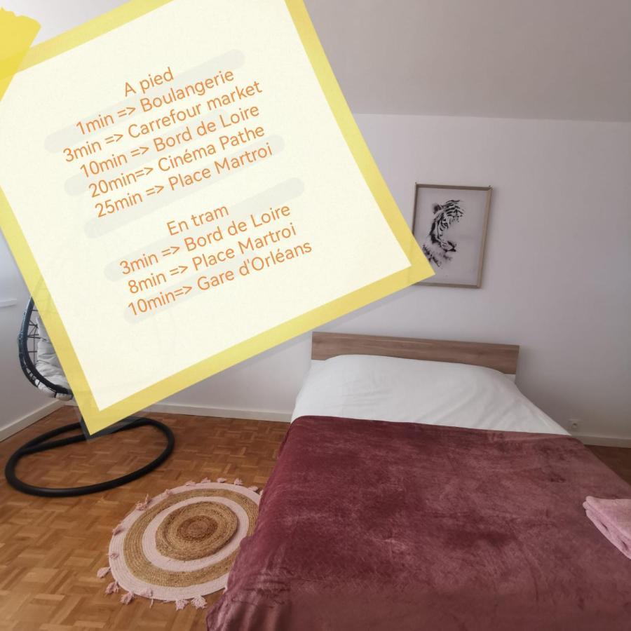 Chambre Cocooning Tout Confort Saint Marceau ออร์เลออง ภายนอก รูปภาพ